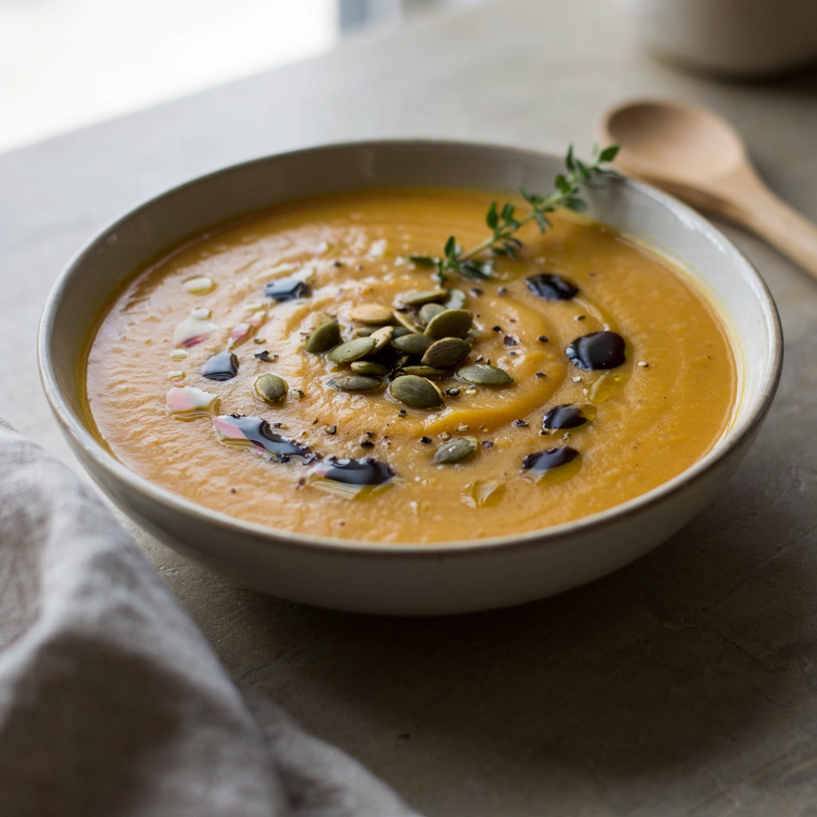 Huile de pépins de courge dans la soupe – galerie 2