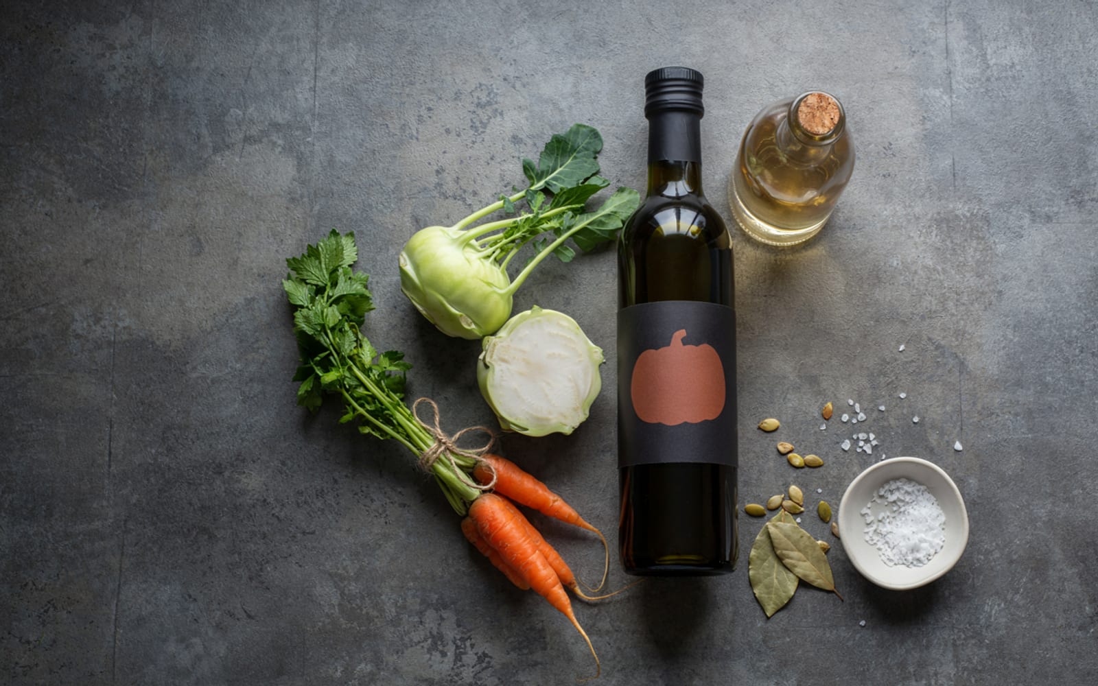 Salade de chou à l'huile de courge – galerie 1