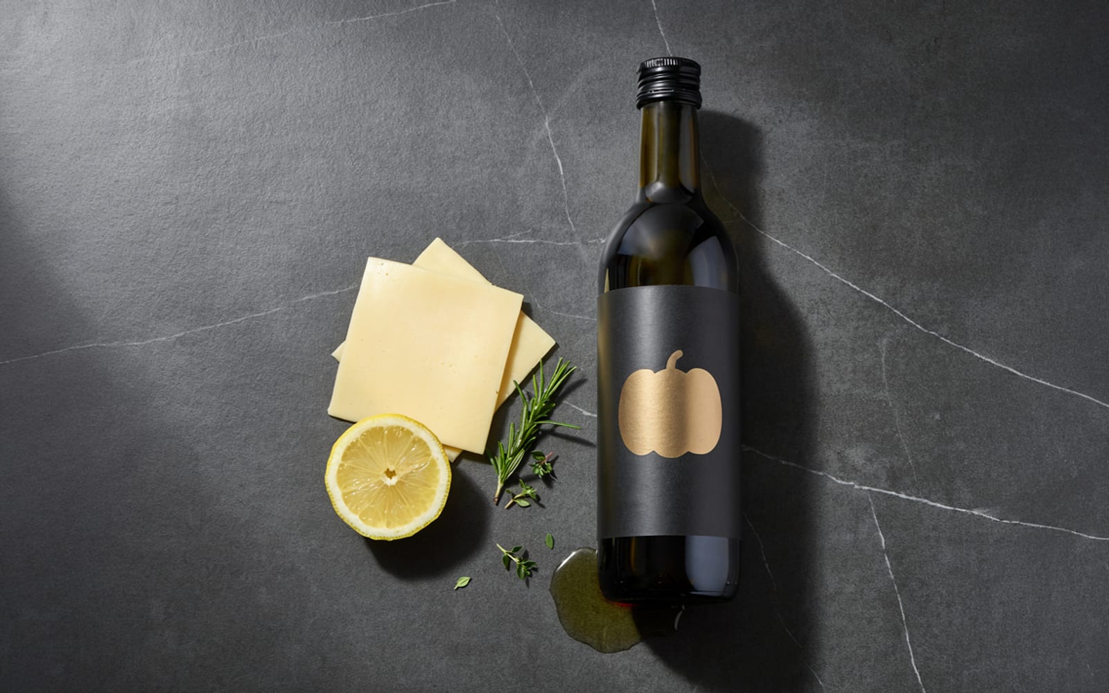 Fromage à griller à l'huile de courge – galerie 1