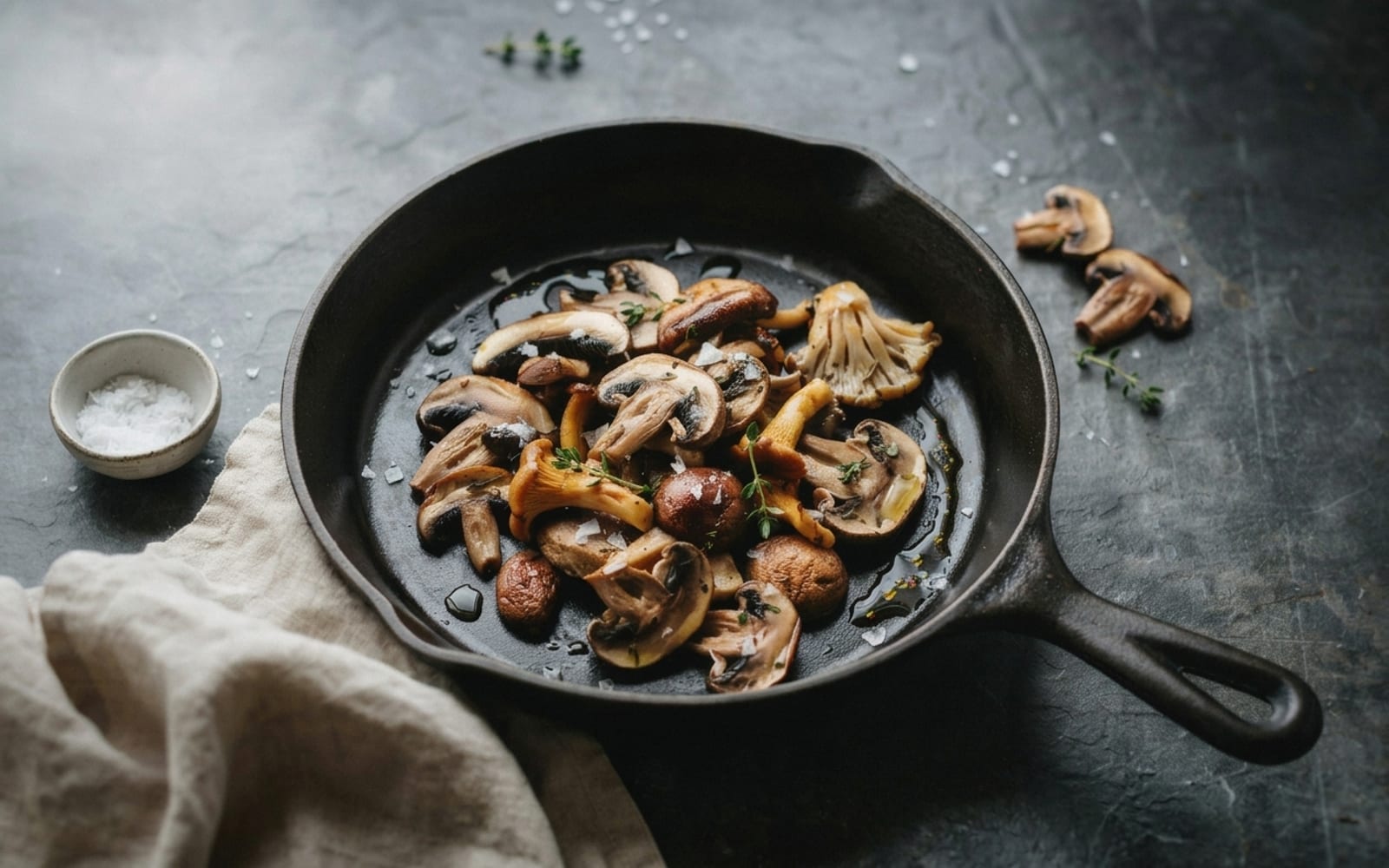 Connexe : Poêlée de champignons à l'huile de courge