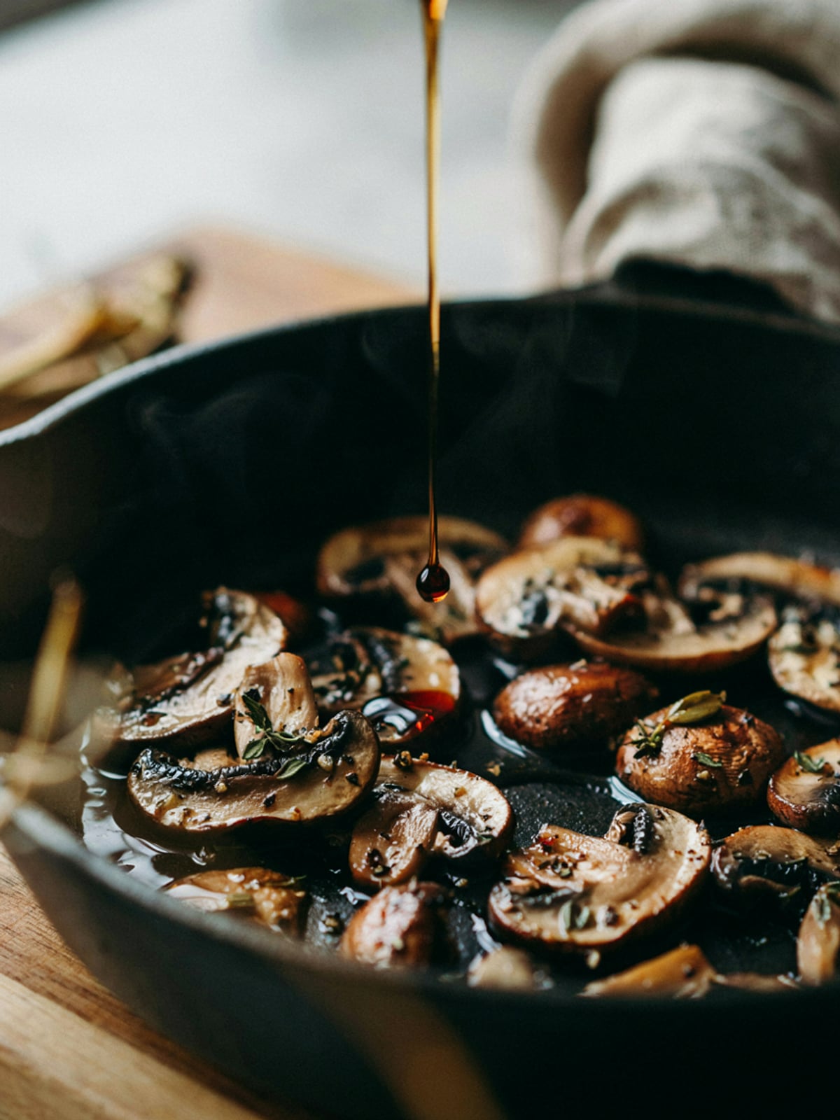 Poêlée de champignons à l'huile de courge – galerie 3