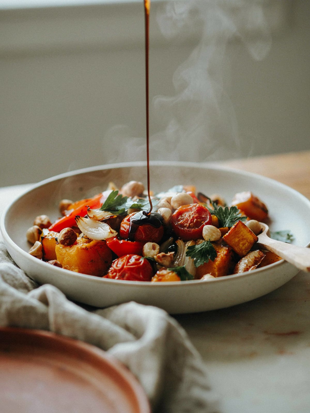 Cuisiner avec l'huile de courge