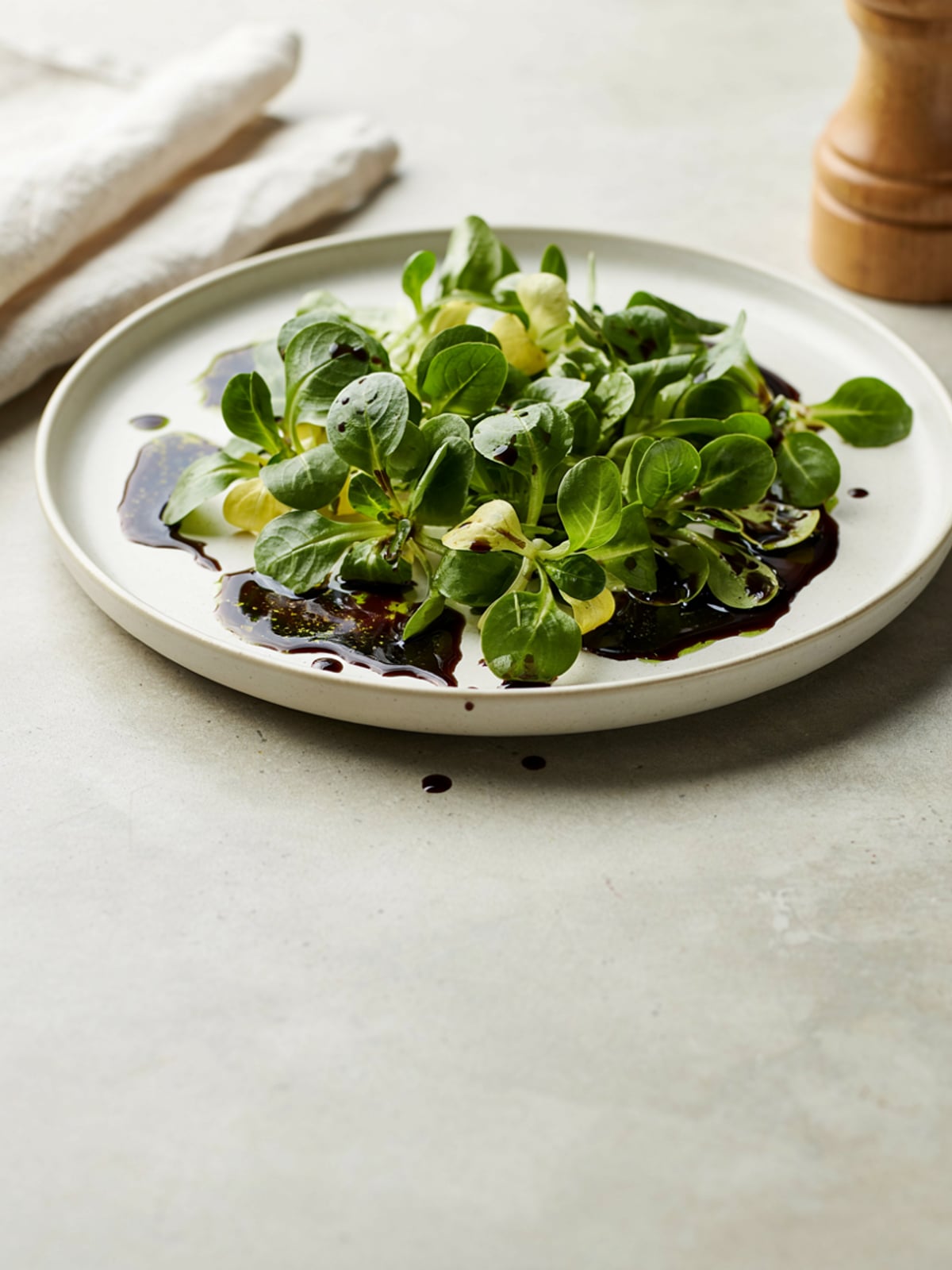Salade à l’huile