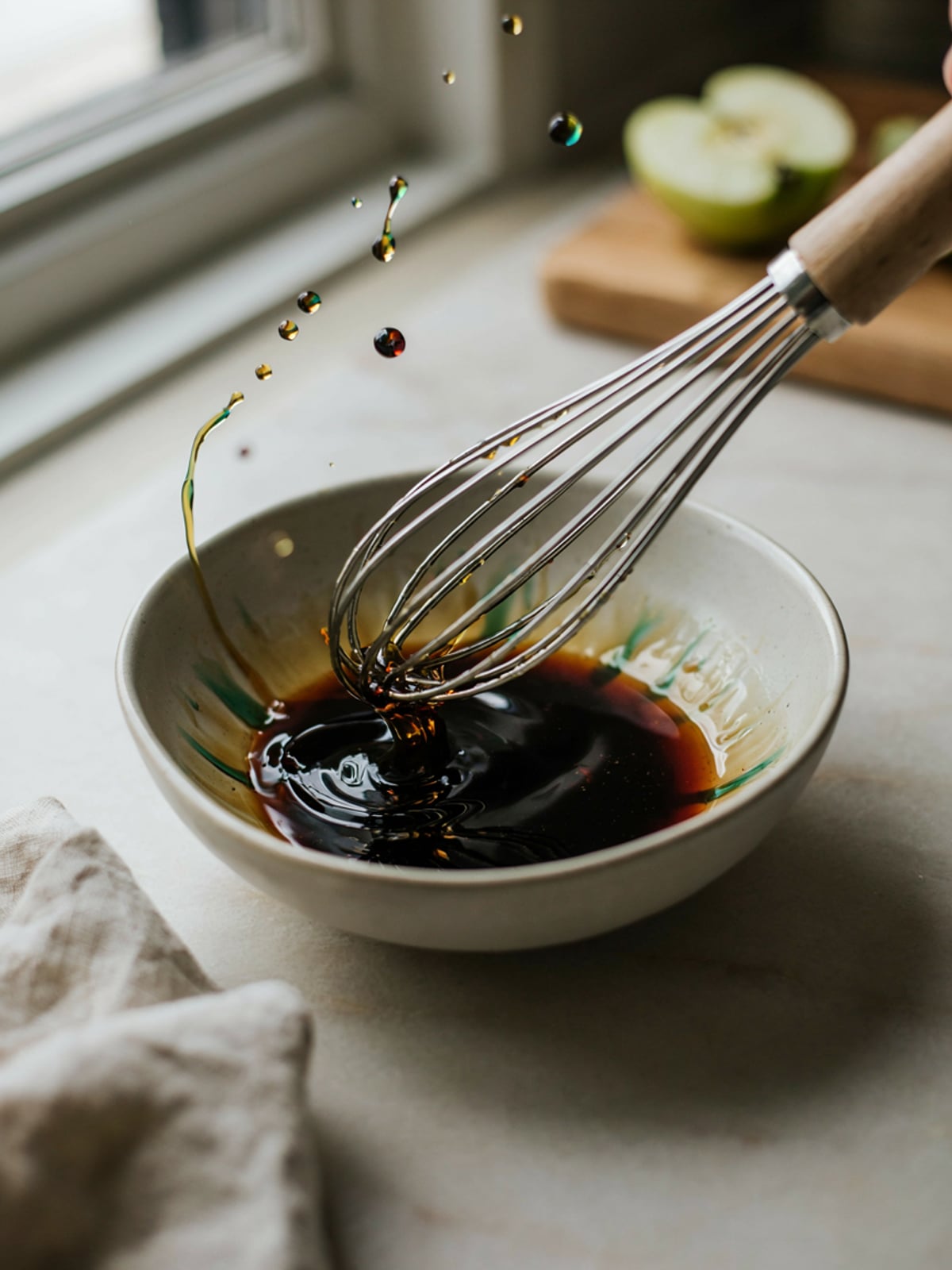 Dip au vinaigre de cidre à l'huile de courge
