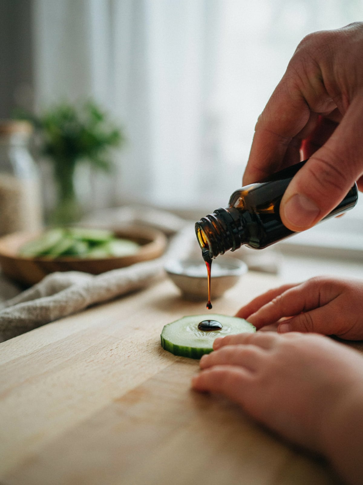 Huile de Courge pour les Enfants