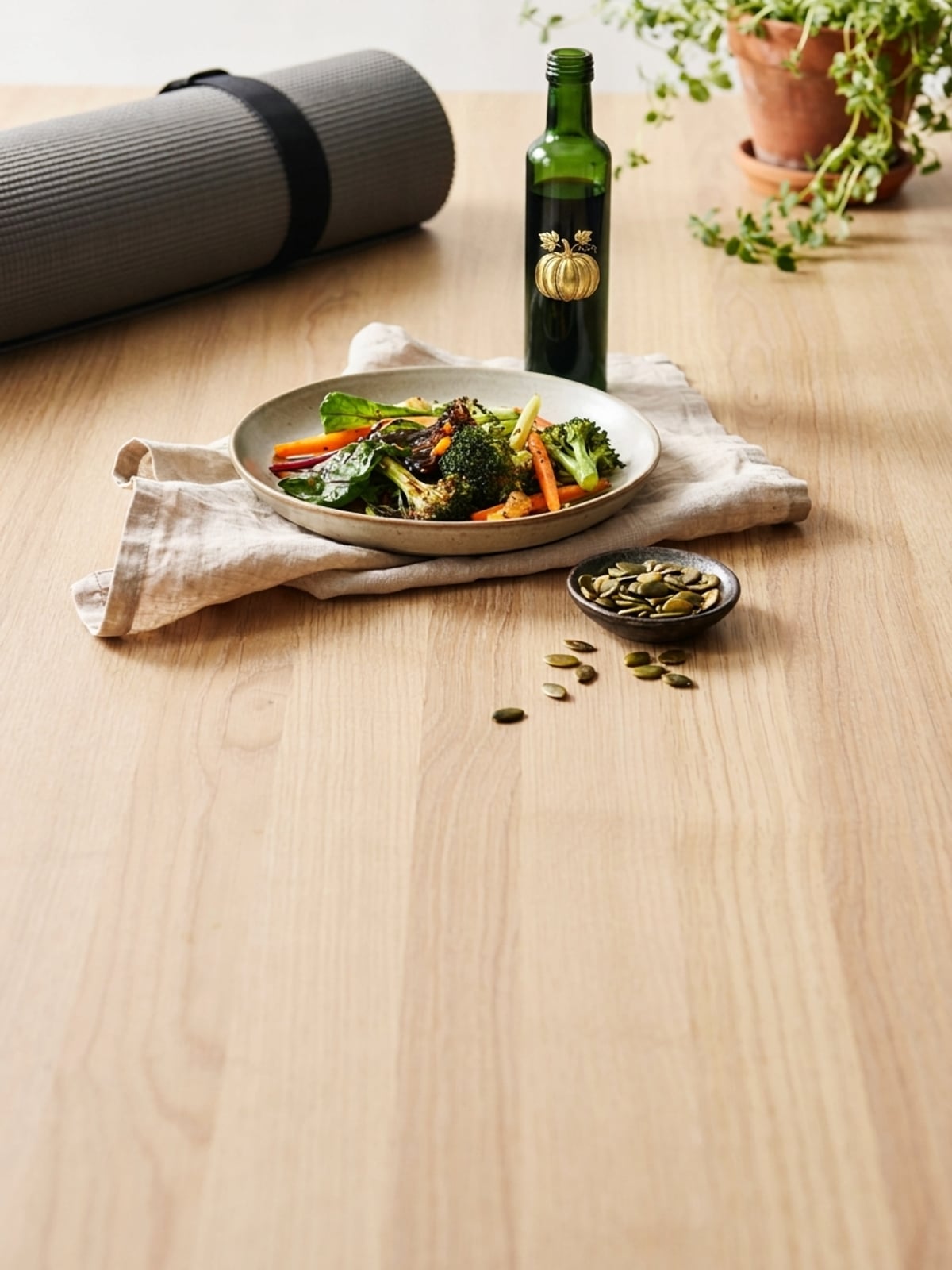 Huile de courge et crampes musculaires